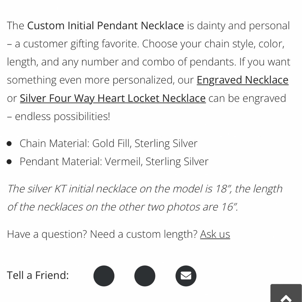 Kt Collection Nyc, Custom Initial Charm Necklace - image 7